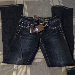 LA idol boot cut jeans for juniors size 12